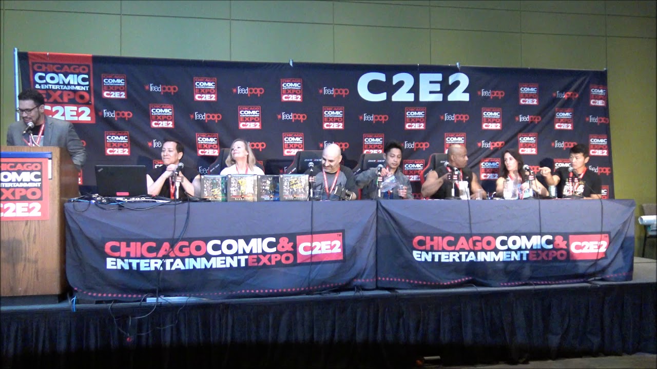 Панель актеров Mortal Kombat на C2E2