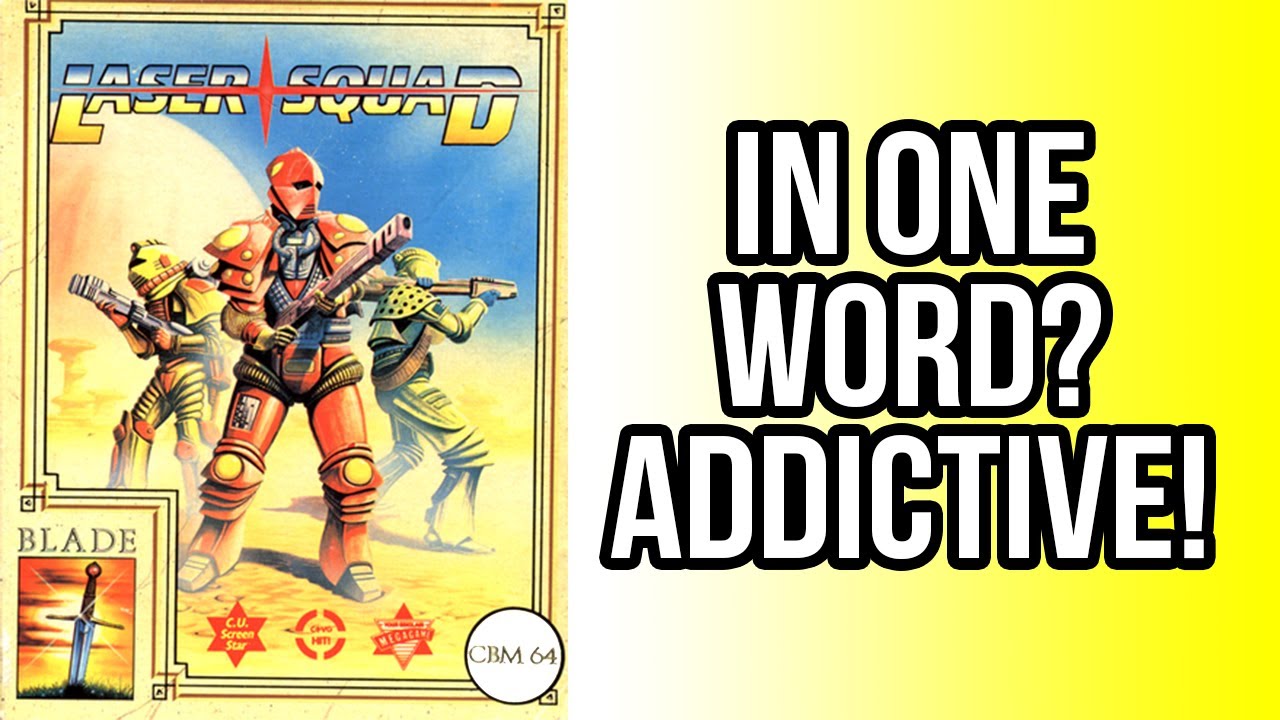 LASER SQUAD: Commodore 64 Game Review - Spoiler...AWESOME!