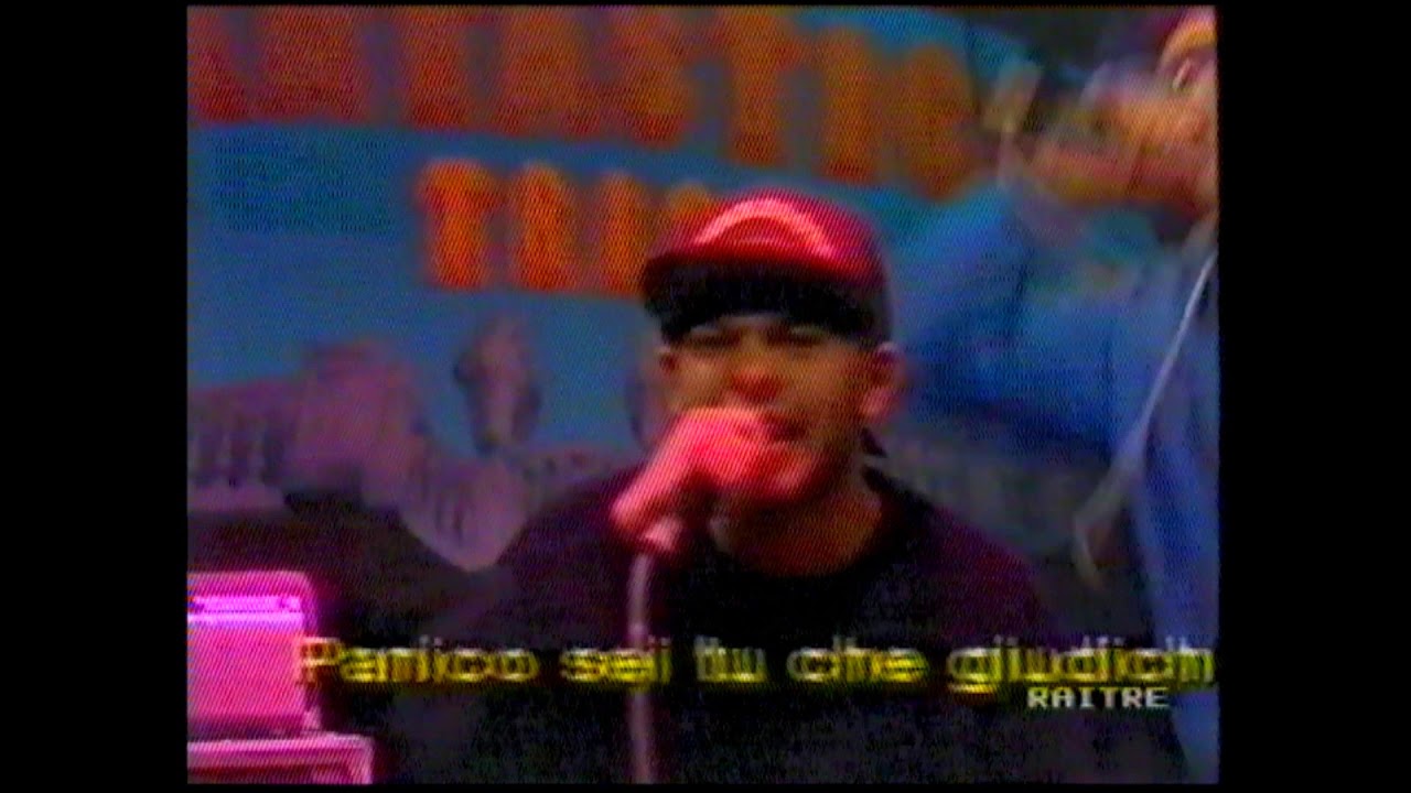 isola posse all stars   – stop al panico   live avanzi 1991