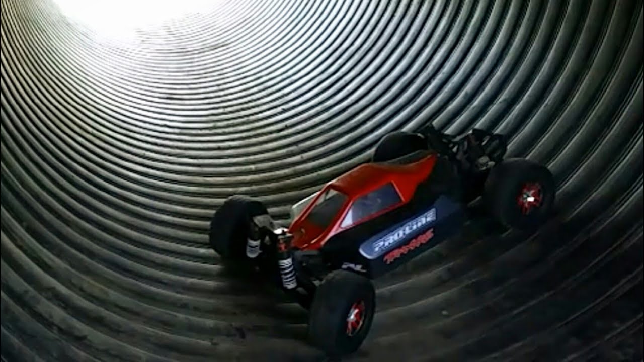 Traxxas Backslash Slow Motion Loops!