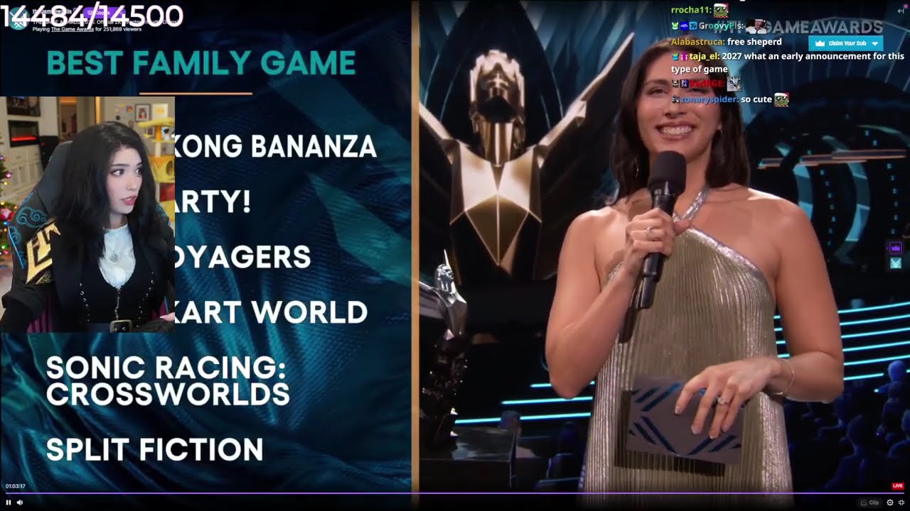 Emiru Reacts to The Game Awards 2025