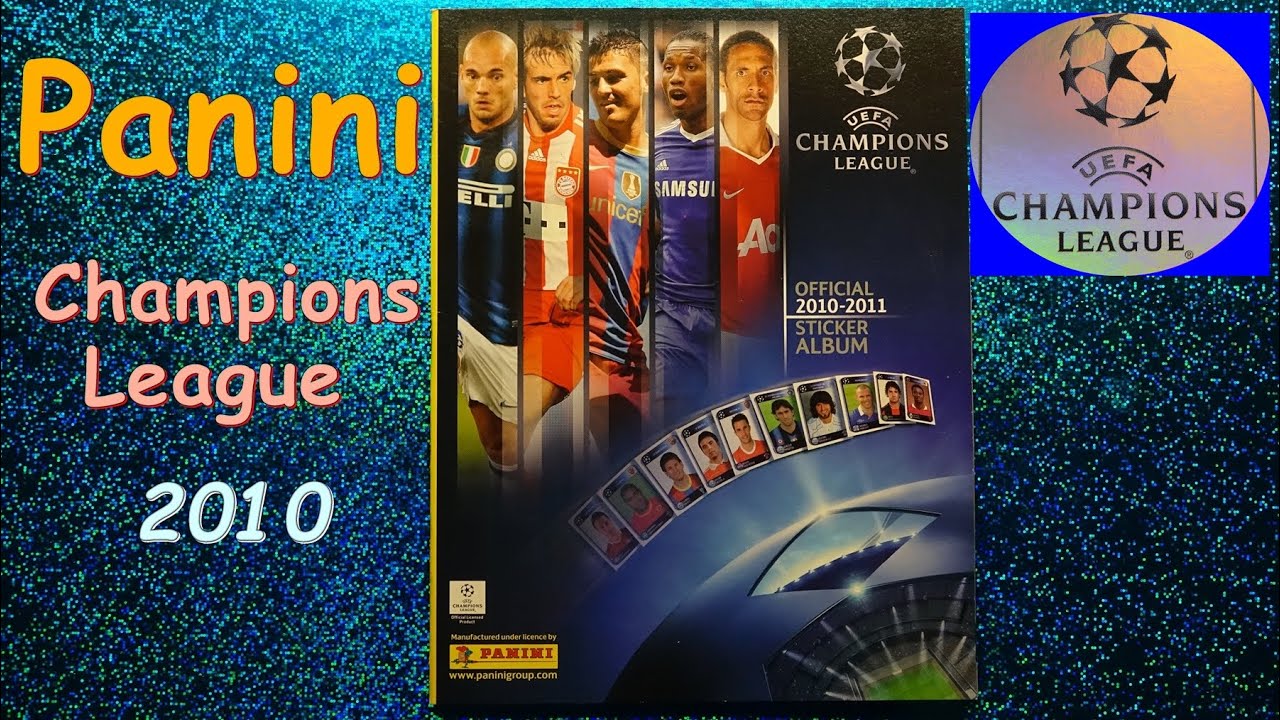 Panini Sticker Album UEFA CUP Champions League Saison stickers for Paninialbum