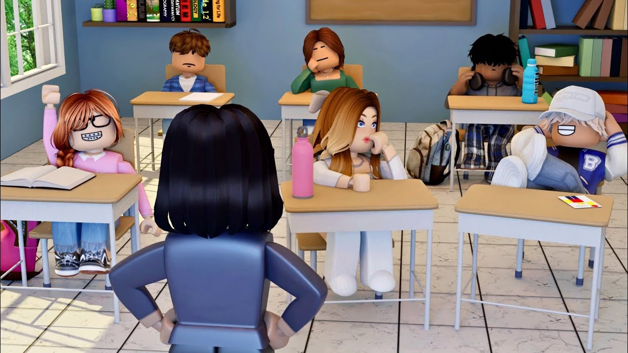 Types Of School Presentations (FT. AshleyTheUnicorn and It's Akeila) Bloxburg Skit