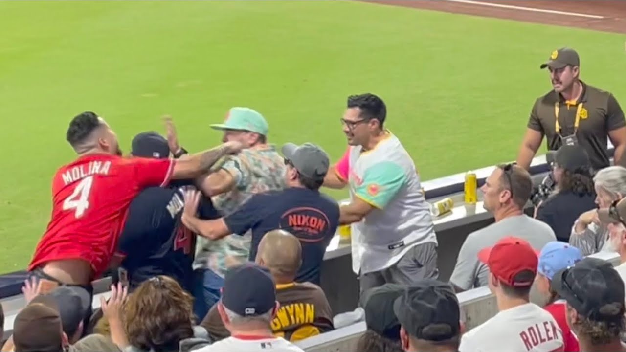 PUNCHES THROWN at my 30th MLB stadium of the season!! (Petco Park)