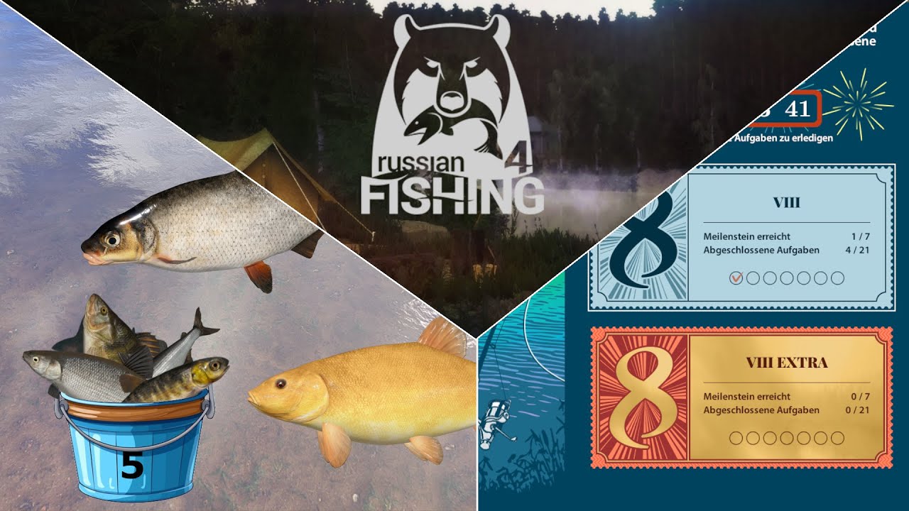Stufe 5 Non-Premium - Jubiläumsevent 2025 | Russian Fishing 4