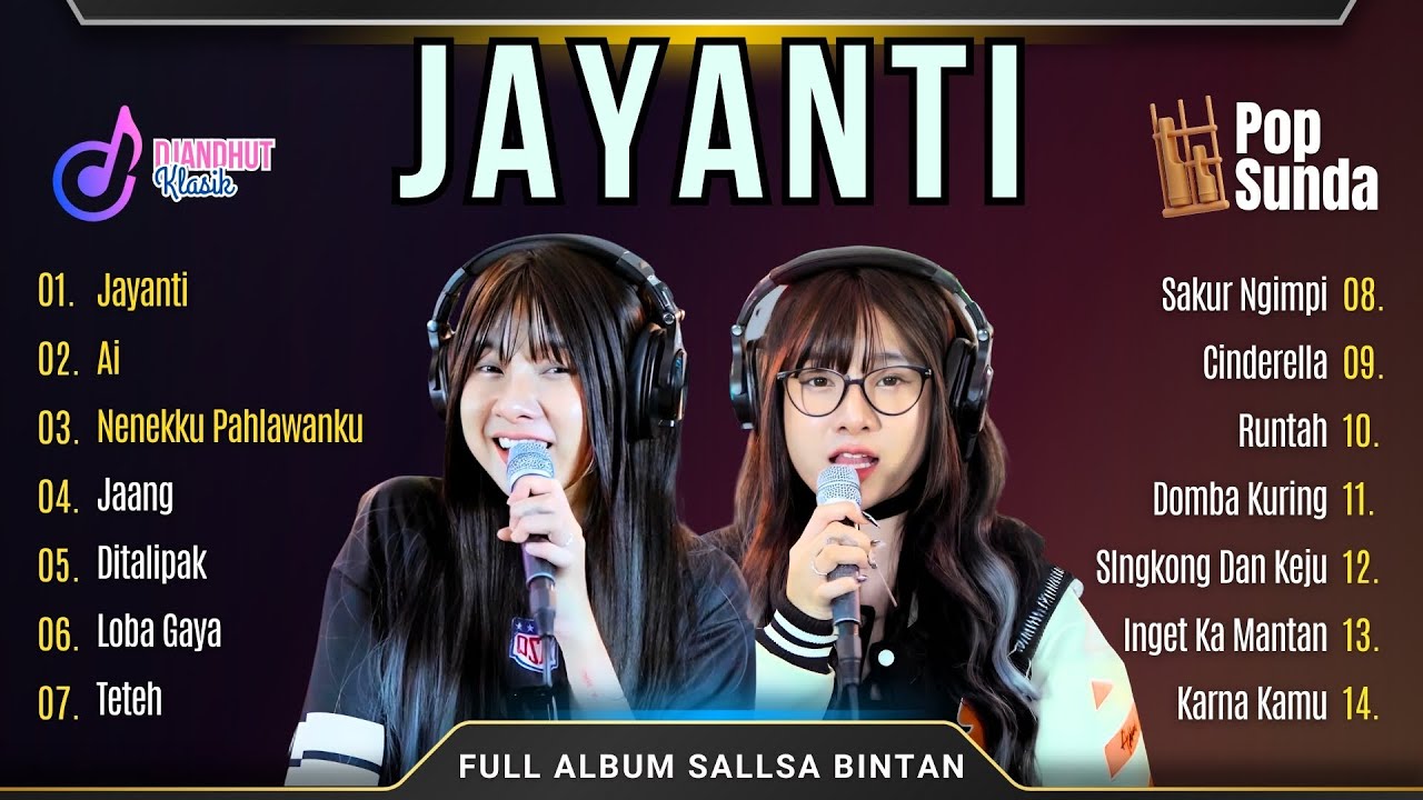 SALLSA BINTAN - JAYANTI - AI | PLAYLIST POP SUNDA TERBARU 2024