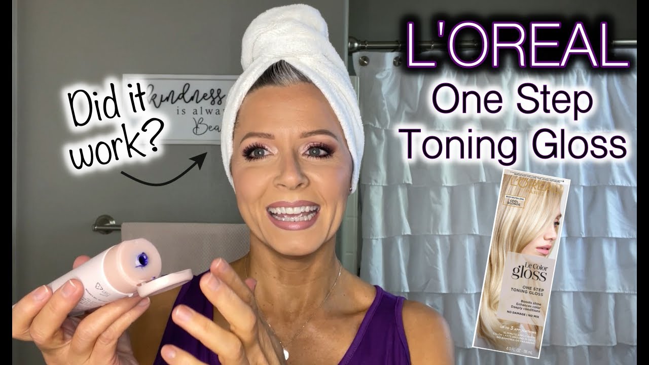 Тонирующий блеск L'Oreal One Step ~ Действительно ли он работает?