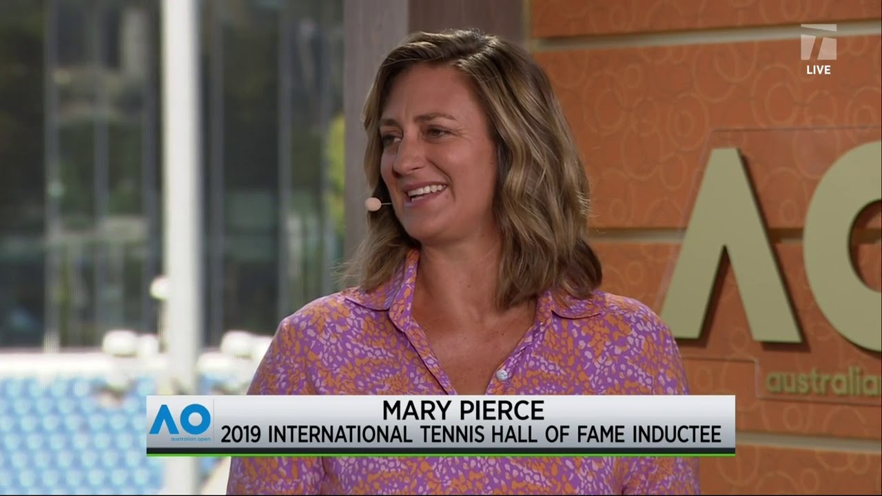 Tennis Channel Live: 2019 Hall Of Fame Inductee Mary Pierce Interview