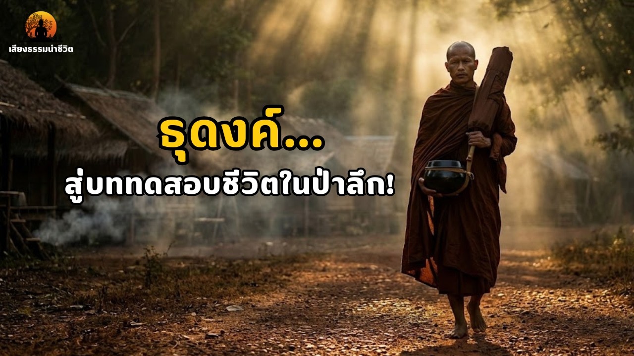 ธุดงค์สู่ป่าลึก บททดสอบชีวิตที่ไม่ใช่แค่ความกลัว แต่คือการชนะใจตัวเอง | เสียงธรรมนำชีวิต EP.79