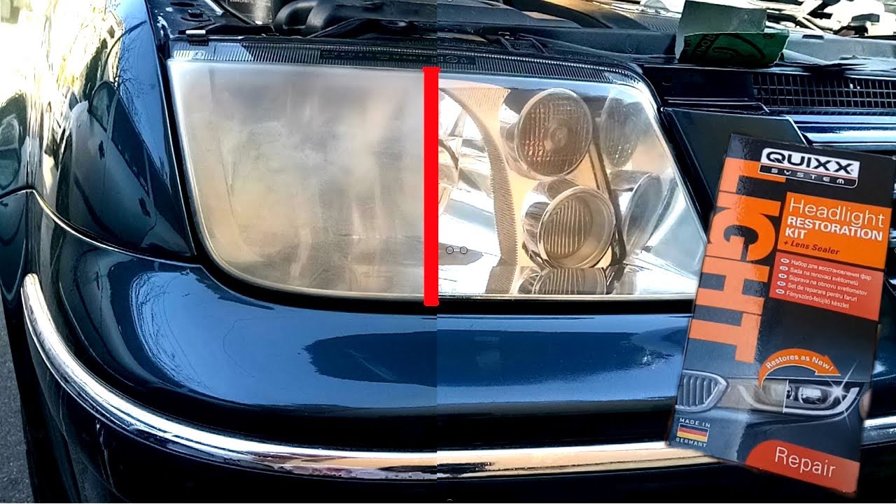 How to Restore Headlights / Quixx Restoration Kit