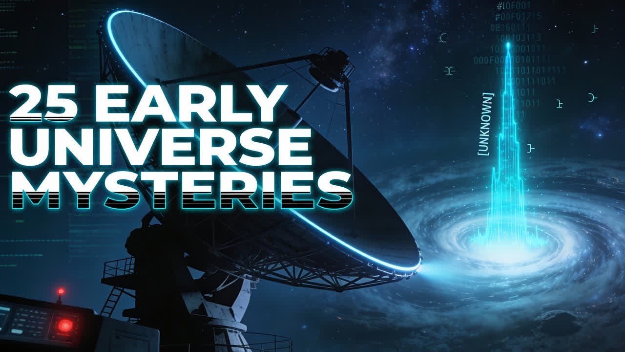 25 Mysteries of the Early Universe Still Missing Answers