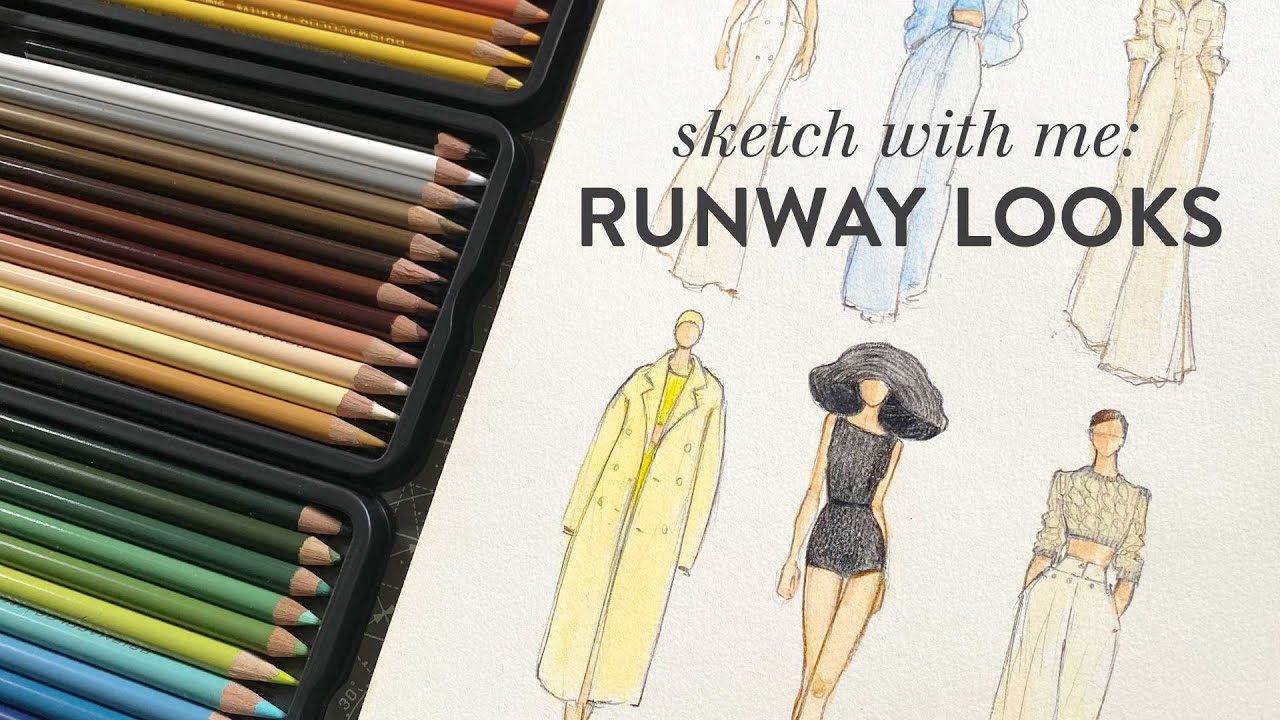 draw with me: Milan Fashion Week runway looks