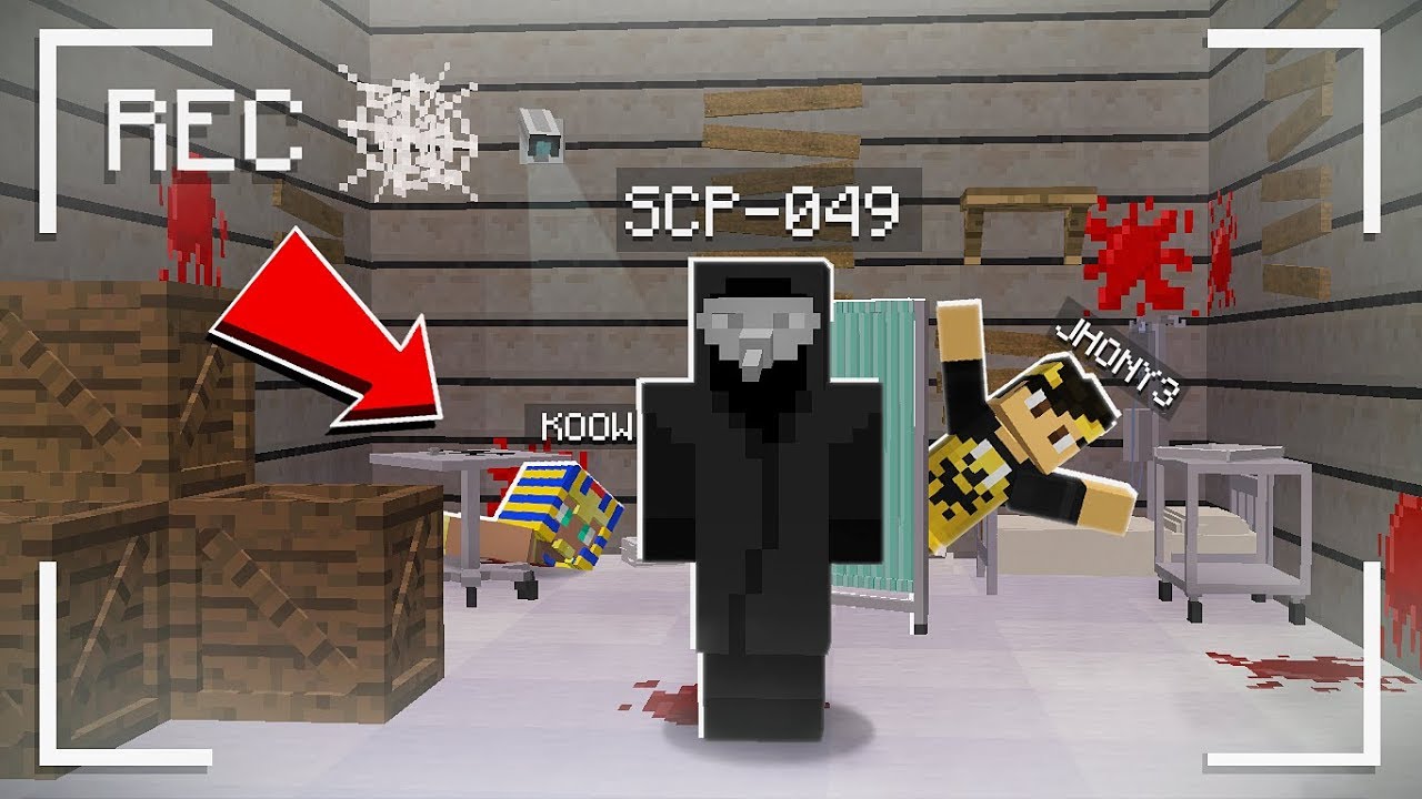 ESCONDE ESCONDE do SCP 049 no MINECRAFT *medico da morte* ‹ Koow ›