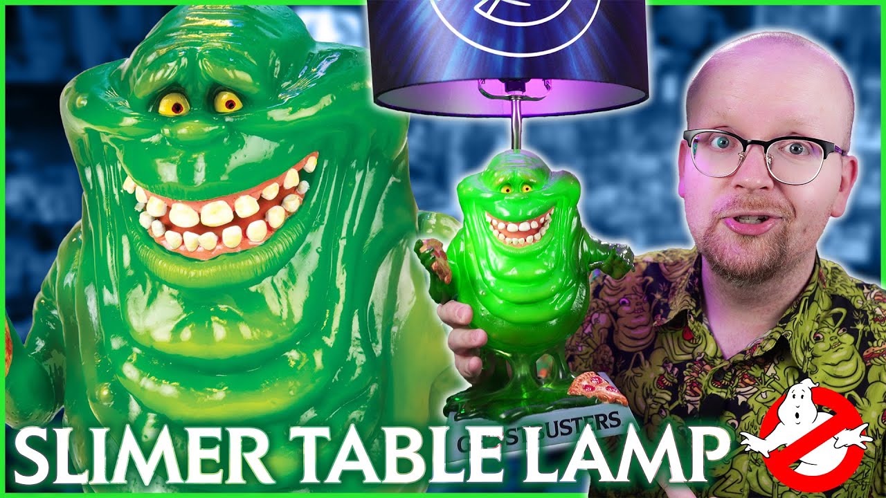 Ghostbusters Slimer Table Lamp | UNBOXING