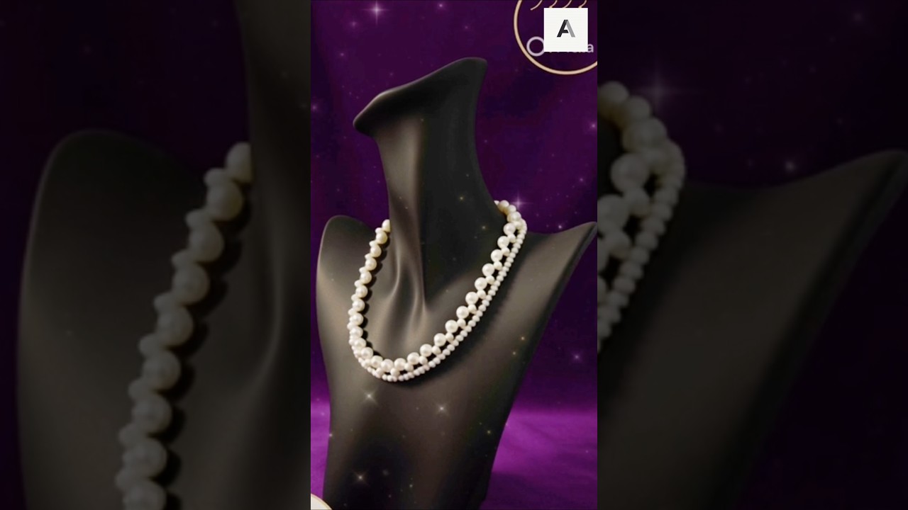 Quick DIY: ClassicPearl Necklace  ✨ Simple Styles step by step full detail tutorial 