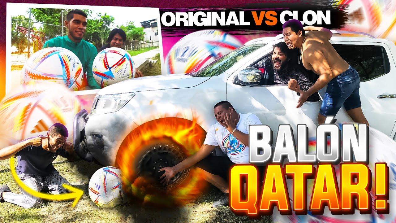 🔥compre El BALÓN DEL MUNDIAL con JORJAIS ⚽ | 😱La prueba MAXIMA 🔥Le pasa un coche Encima.