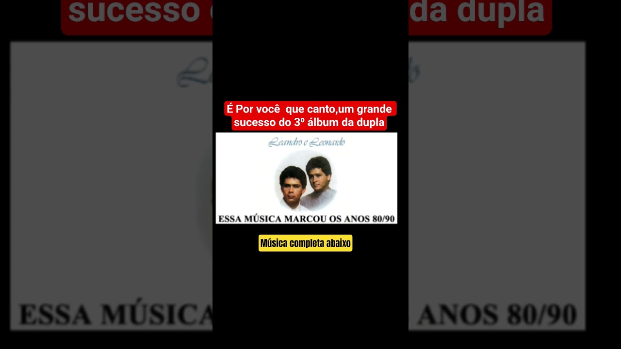 Sucesso dos anos 80/90 