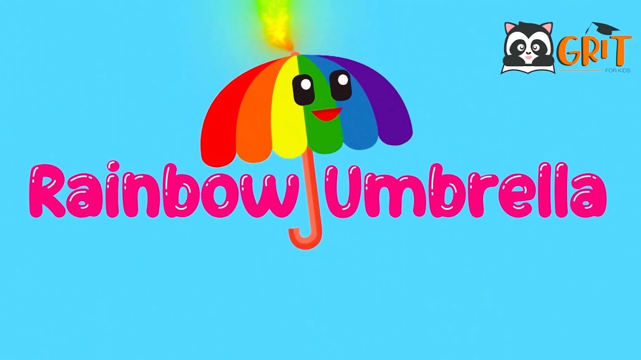 Rainbow Umbrella story| English story for kids|Read Aloud|Learn English with stories| Animation