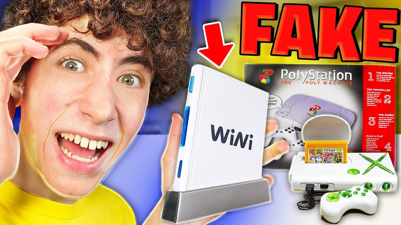 LE CONSOLE FAKE PEGGIORI MAI CREATE! *PolyStation*