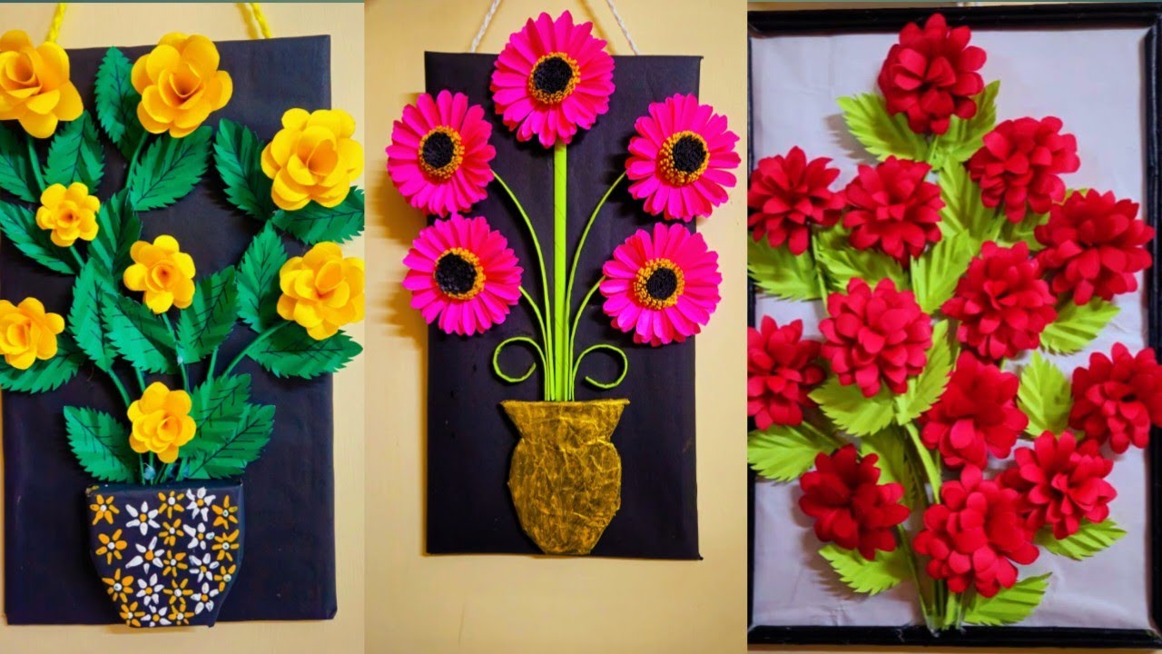 Amazing Wall Hanging// Paper Wall Hanging// Room Decoration Ideas// Wall Mate Craft// DIY home decor