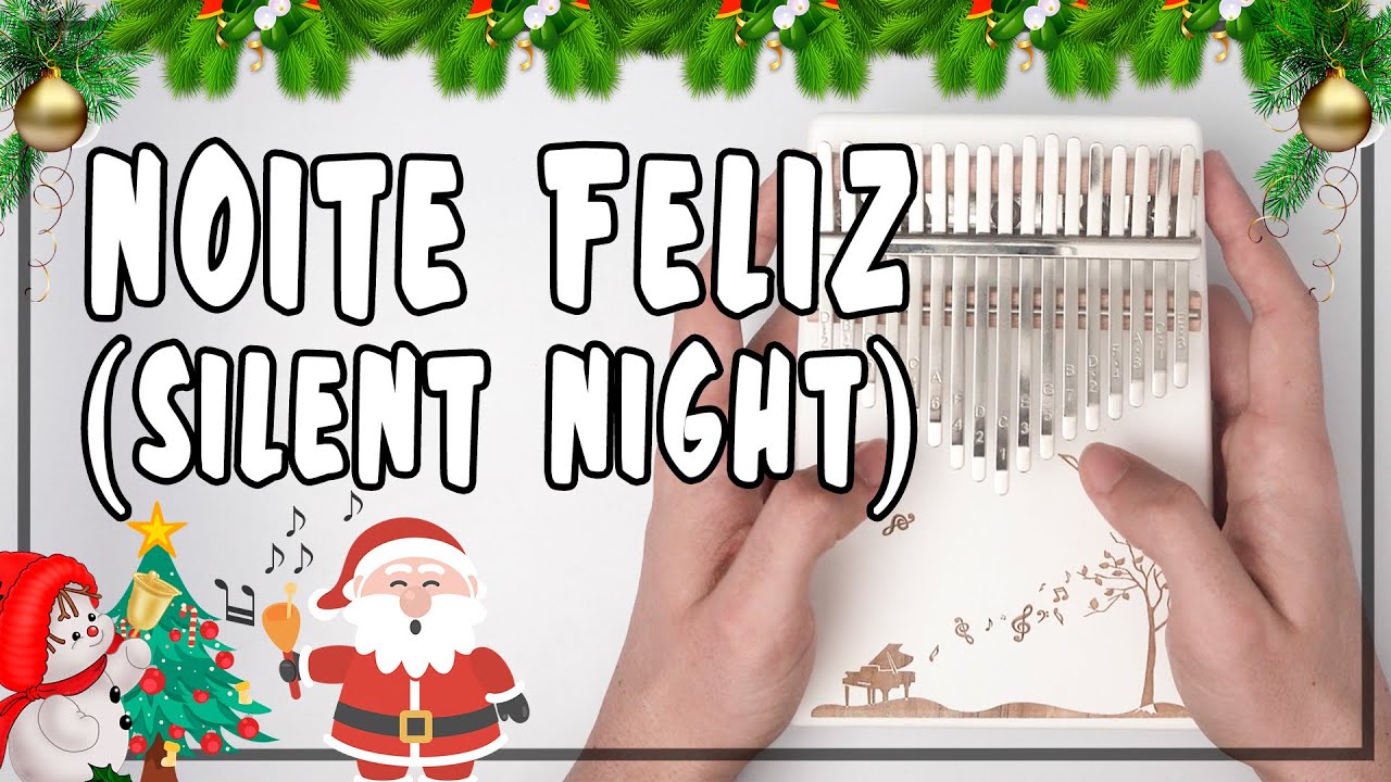 Noite Feliz (Silent Night) Música Natalina | Kalimba Master | Tutorial Versão Fácil Melodia