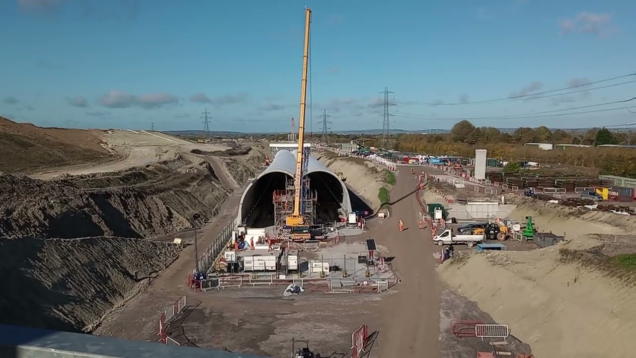 HS2 at Wendover! Comments on train speed and line curvature!!