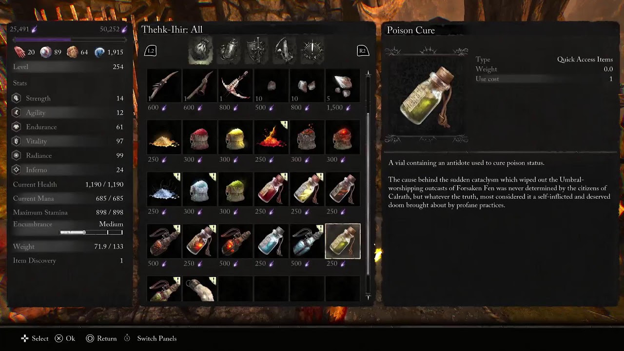 Lords of the Fallen from Vestige of Blind Agatha
