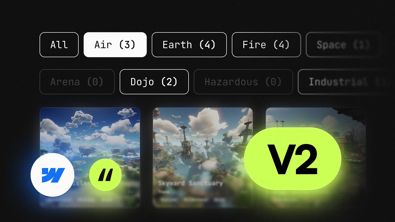 List Filter in Webflow with 'All' button using V2 Finsweet Attributes