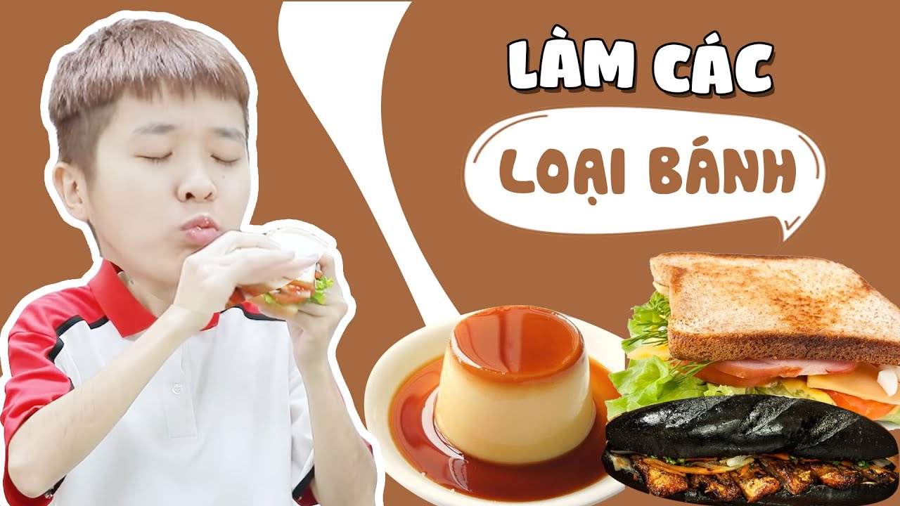 Tôm La Cà Tập Full #40: Vào Bếp Làm Các Loại Bánh