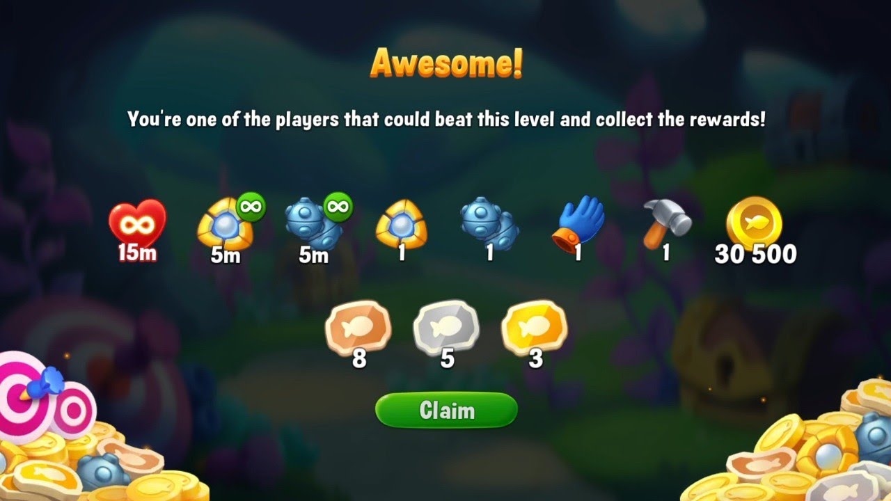 @Fishdom Atlantis Cup Stage 17 - 18. Challenge Level 1 Stage 3 Completed