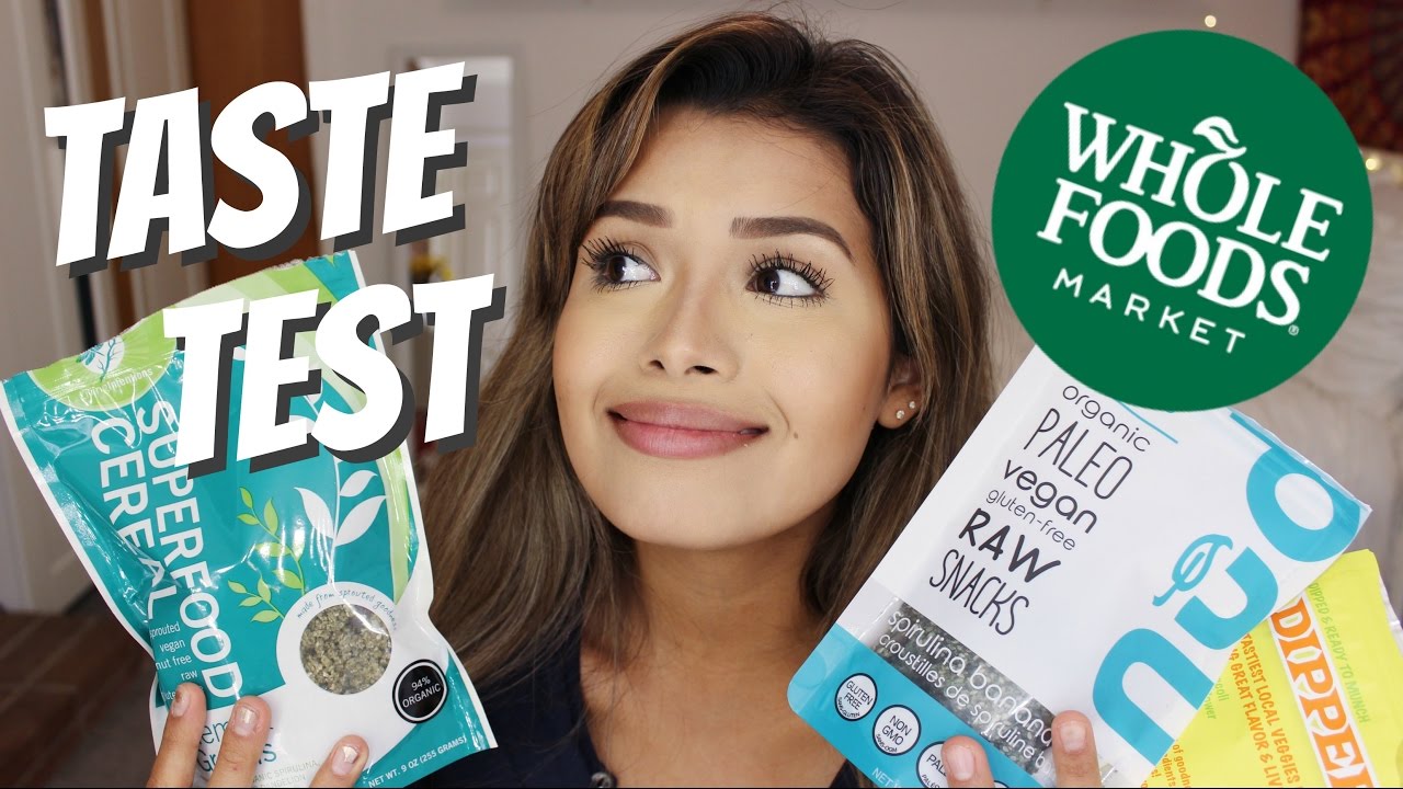 WHOLE FOODS VEGAN TASTE TEST | ItsMandarin