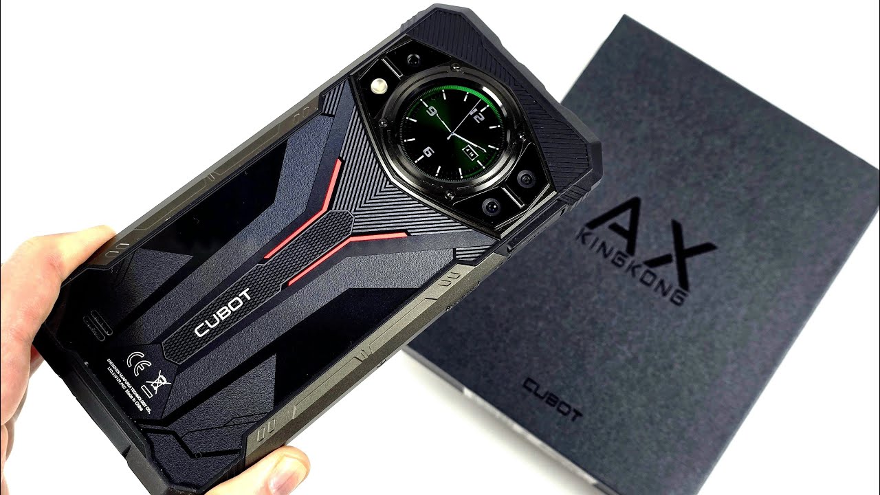 Cubot KingKong AX: тонкий и стильный защищенный смартфон с двумя экранами!