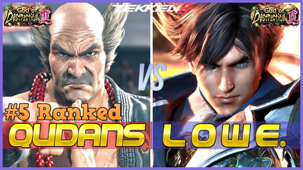 T8 ▰ QUDANS (#5 Ranked Heihachi) Vs LOWE LARS (High Ranked Lars) ▰ Tekken 8 High Level Gameplay
