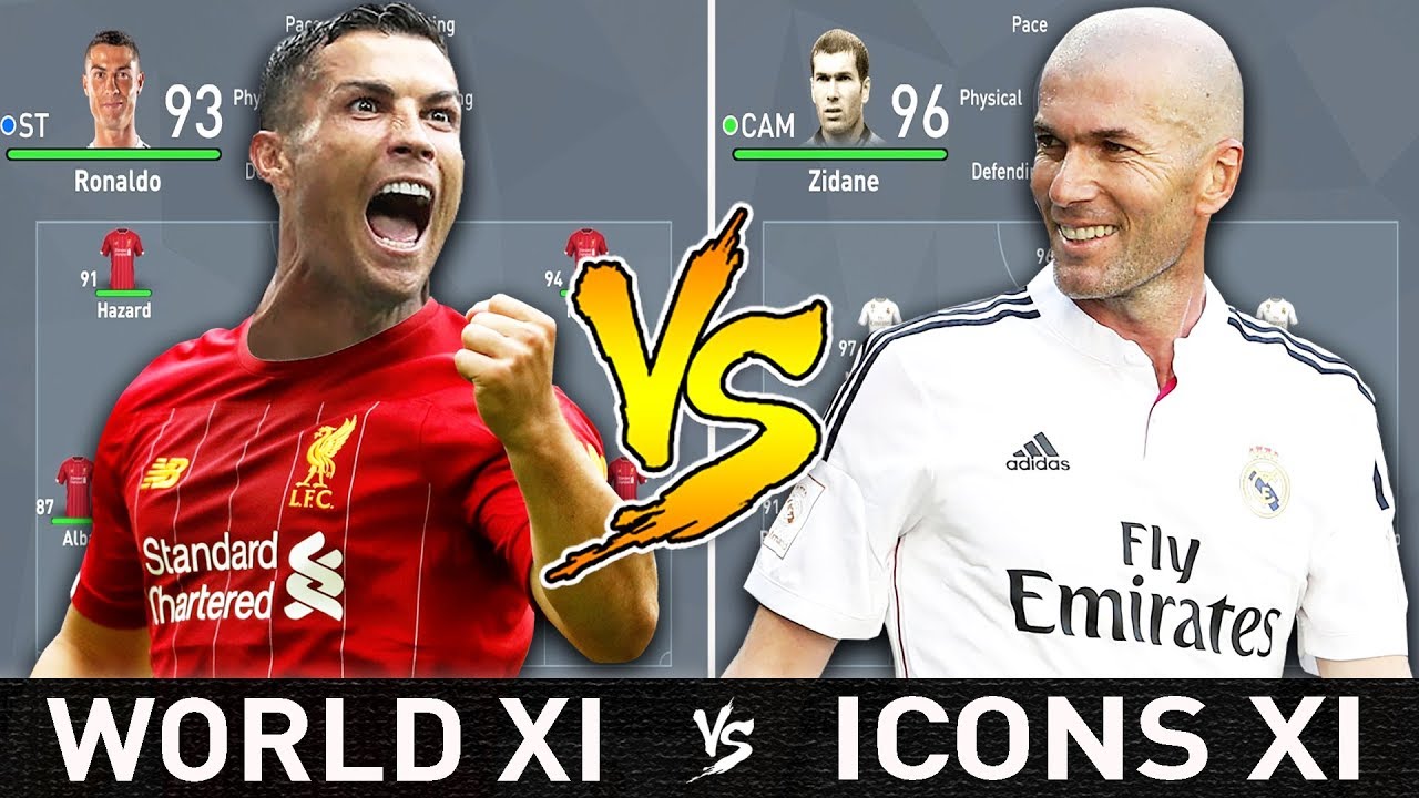 World XI VS Icons XI - FIFA 20 Experiment