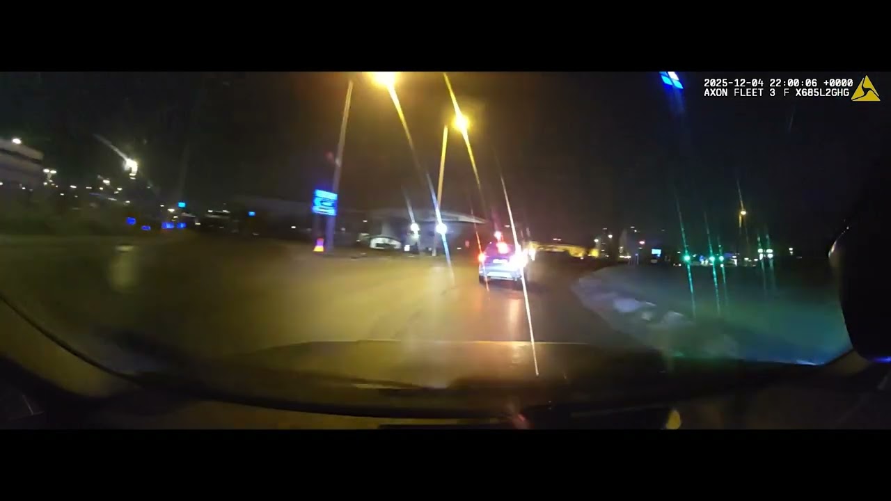 Officers prevent disaster as stolen car heads into oncoming traffic