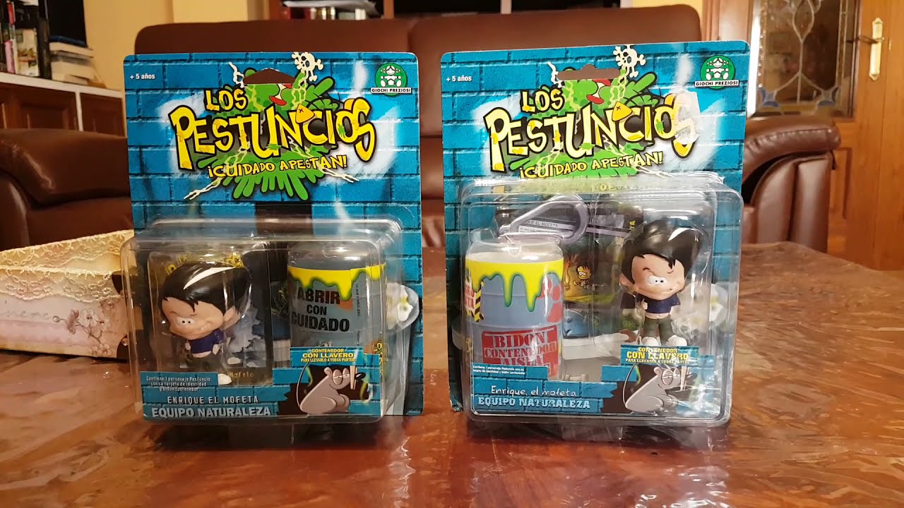 Los Pestuncios Figura Mu&ntilde;eco De Enrique El Mofeta Del A&ntilde;o 2003 Nuevo En Caja (2 Unidades)