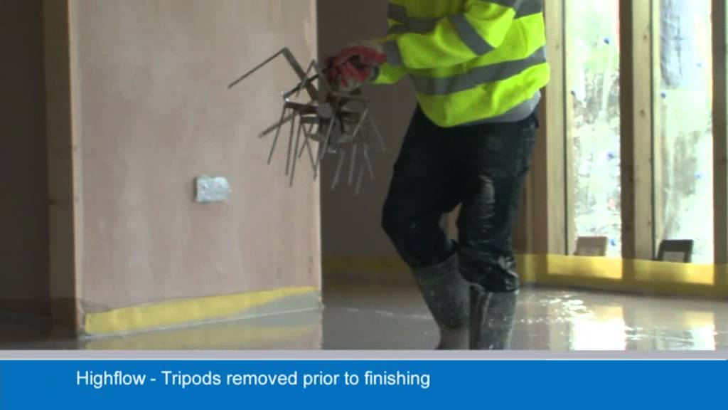 How to Screed using Highflow Concrete Mix