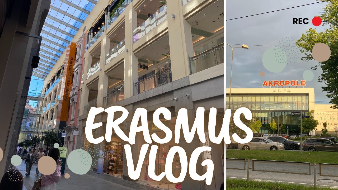 LETONYA 'nın EN BÜYÜK ALIŞVERİŞ MERKEZİ' ne Gittim | Erasmus Vlog