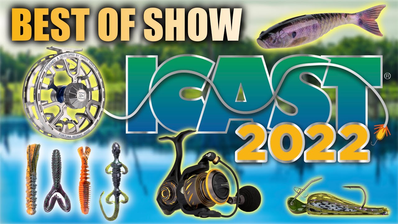 iCAST 2022 - BEST OF SHOW 🏆 (best fishing reel, best fishing baits, best fishing rod)