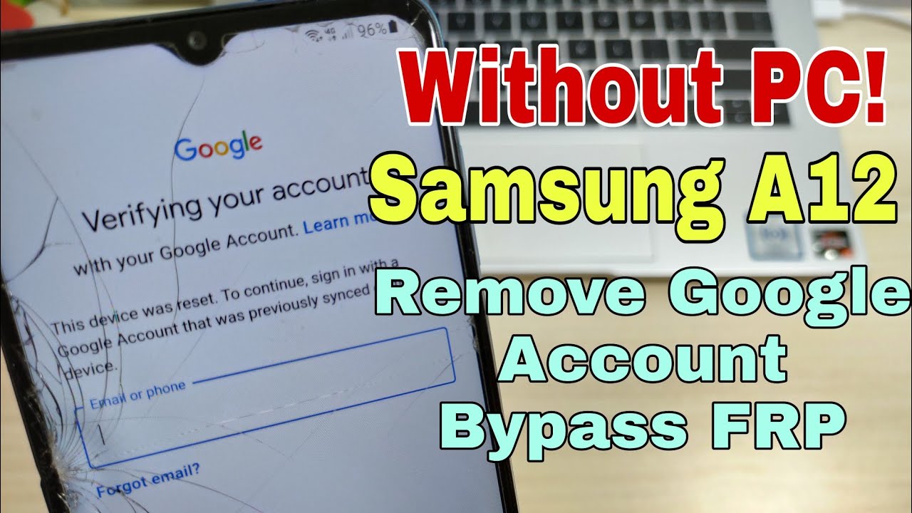 Without PC!!! Samsung A12 (SM-A125F). Remove Google Account, Bypass FRP. Latest Security Patch.