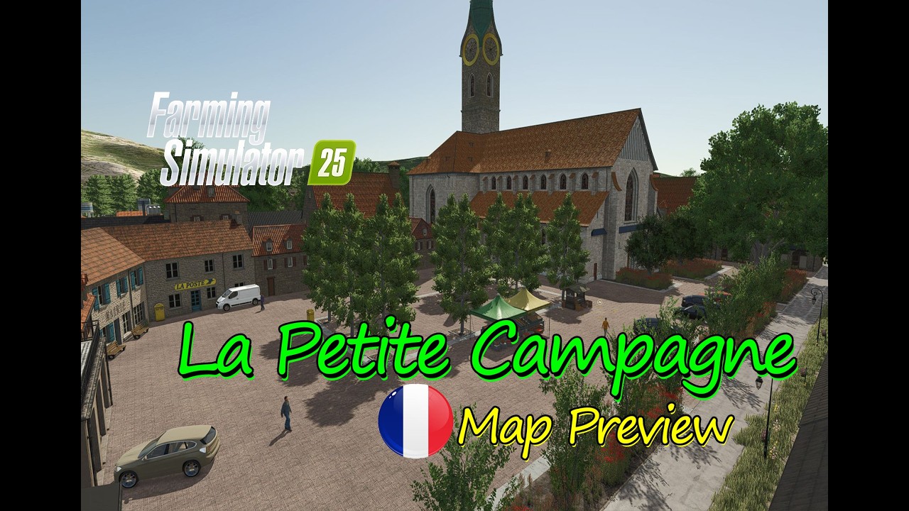 La Petite Campagne Map Mod preview: French Countryside Adventure | Map Tour | Farming Simulator 25
