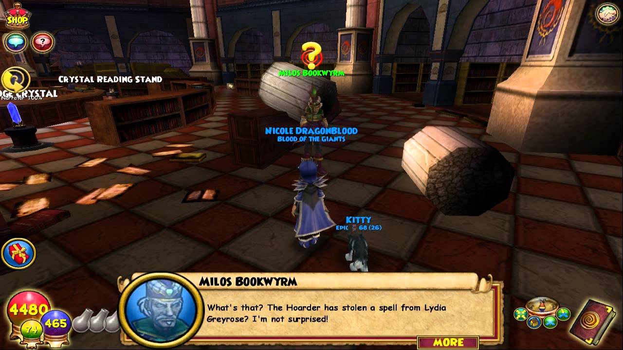 Wizard101 - Woolly Mammoth Quest (Level 68 Ice Wizard Spell)