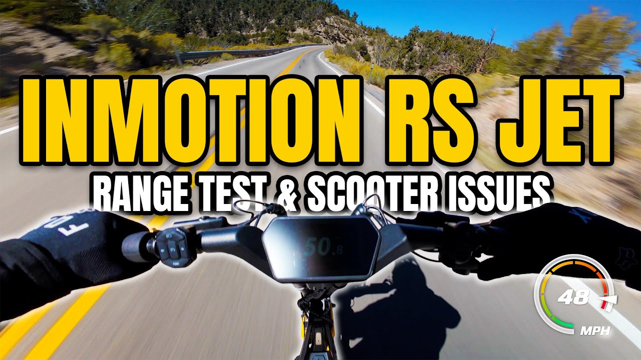 Тест дальности полета моего InMotion RS Jet