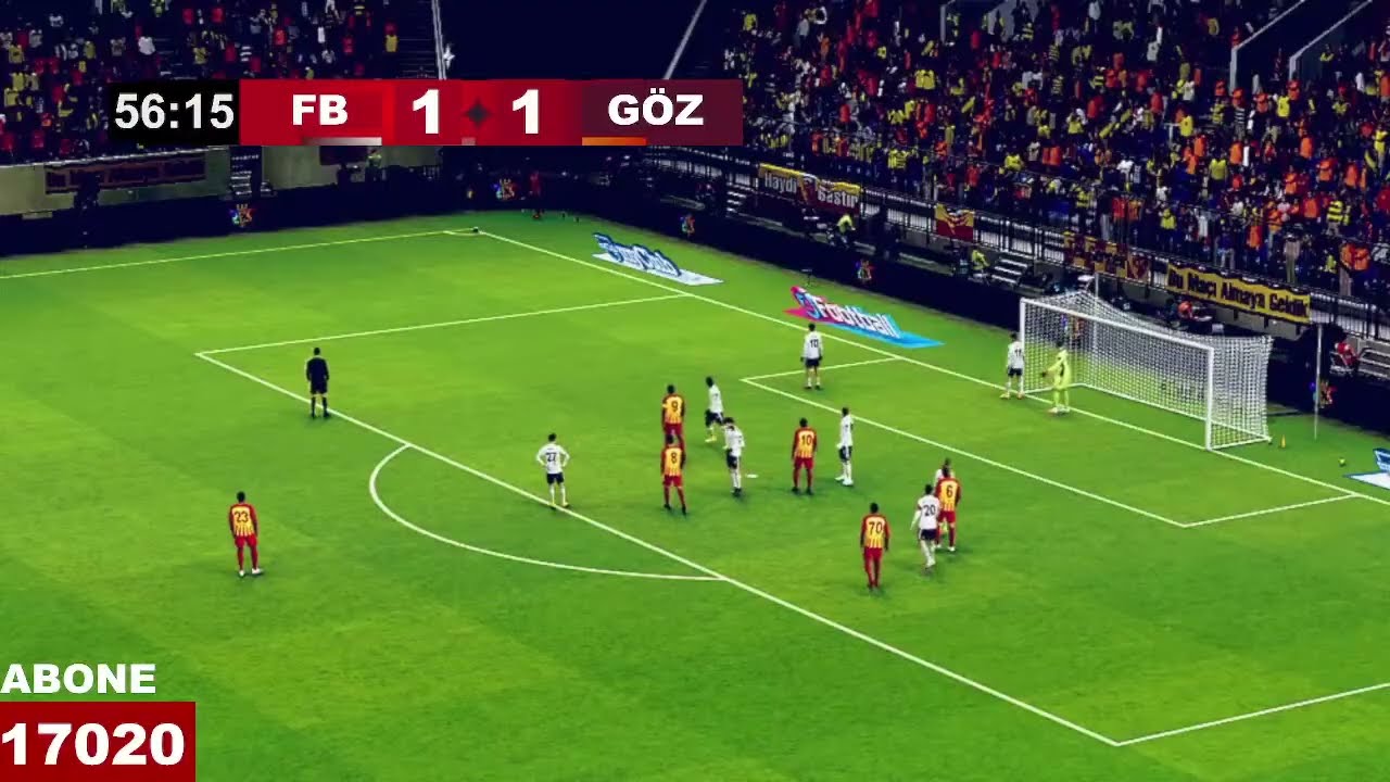 🔴FENERBAHÇE GÖZTEPE MAÇINI ANINDA İZLE | eFootball Türkçe Simülasyon