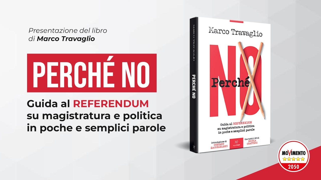 PERCHÉ NO - Guida al REFERENDUM su magistratura e politica in poche e semplici parole | 1/03/2026