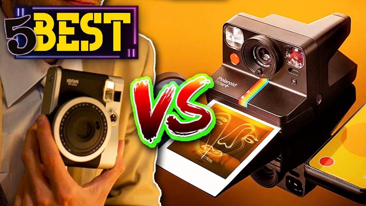 ✅ TOP 5 Best Instant Cameras Fujifilm vs Polaroid [ Buyer's Guide ]