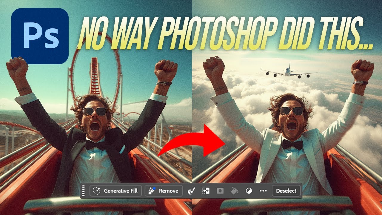 10 приемов Photoshop с искусственным интеллектом для мгновенного ускорения процесса редактировани...