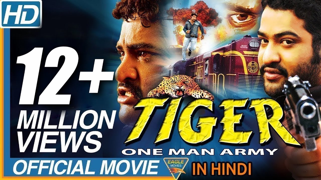 TIGER - SUBBU - Hindi Dubbed Action Romantic Full Movie | Jr. NTR, Sonali Joshi, Brahmanandam |