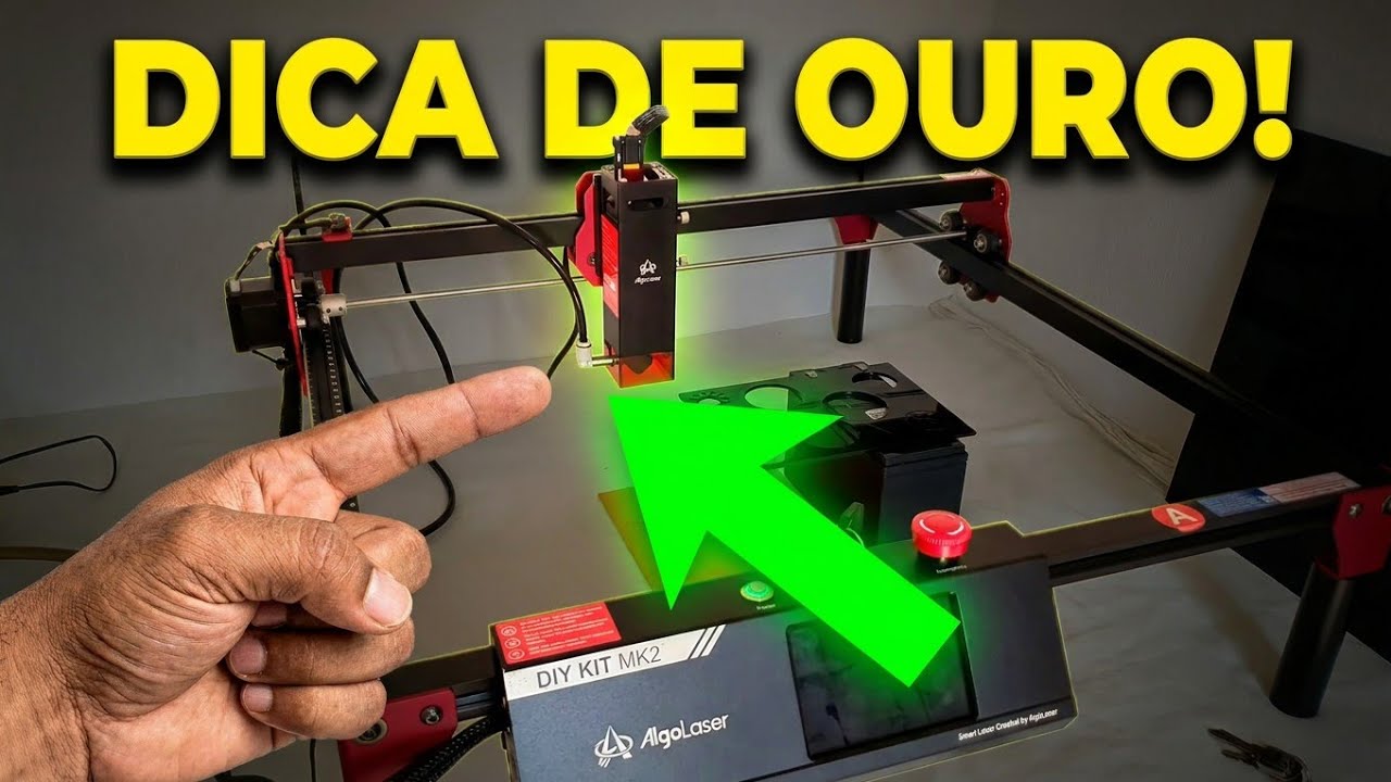 gravadora e cortadora a laser DIY KIT MK2 #algolaser