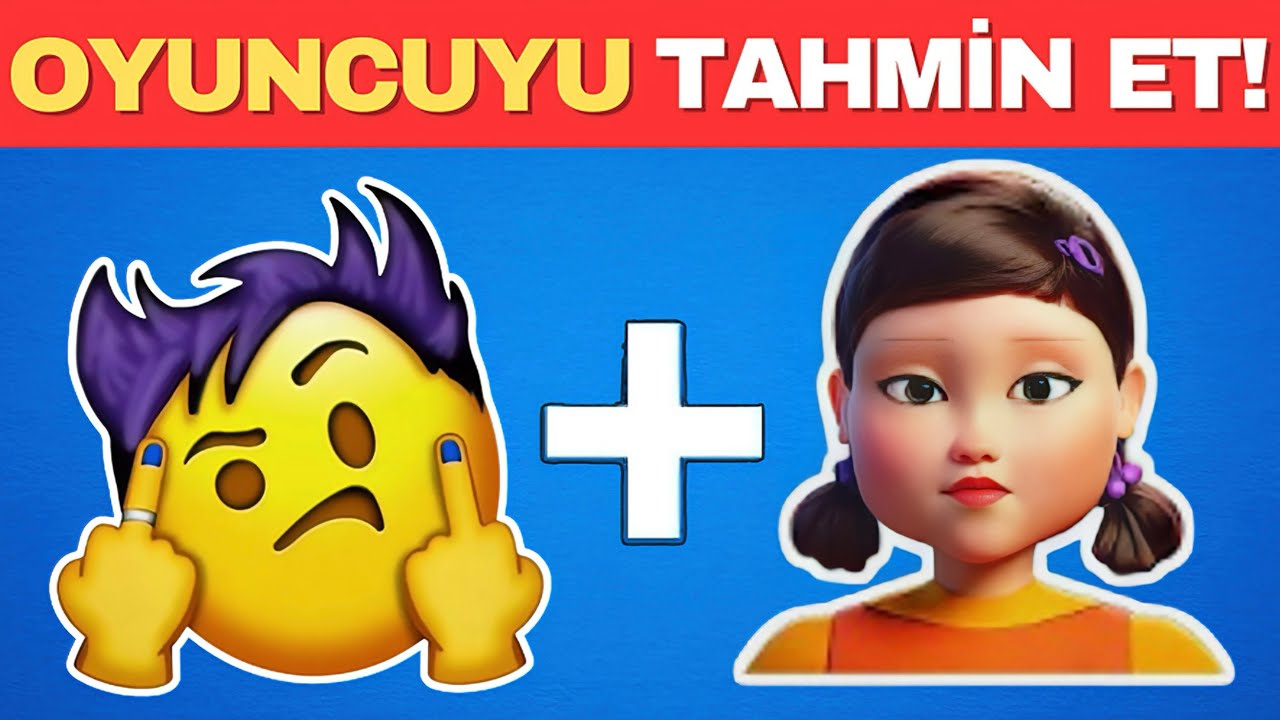Squid Game 2 Karakterlerini Emoji ile Tahmin Edin! 🧠🤔🎮 | Squid Game 2 Dizi Quizi